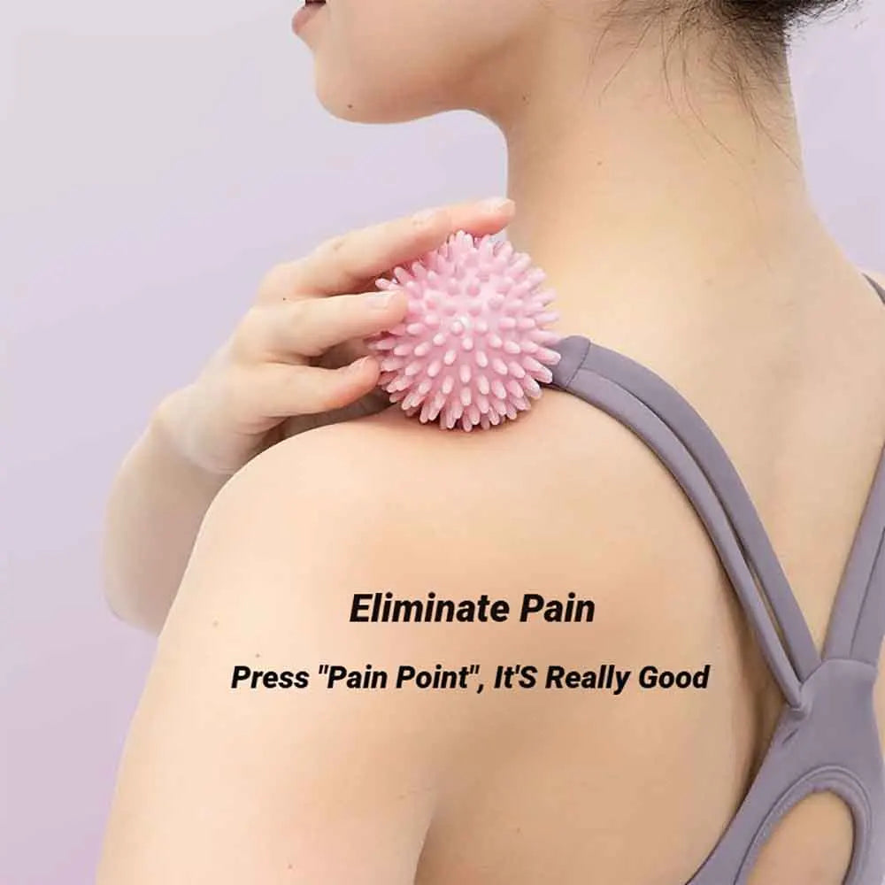 Multiple Colors Massage Ball Hedgehog Fascia Ball Spiky Deep Tissue Trigger Point Muscle Recovery Pain Relief Durable Massager