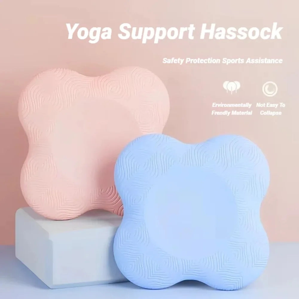 Thickened TPE Anti-Slip Yoga Knee Pad – Soft, Slow-Rebound Cushion for Knees & Elbows, Non-Slip Fitness Mat